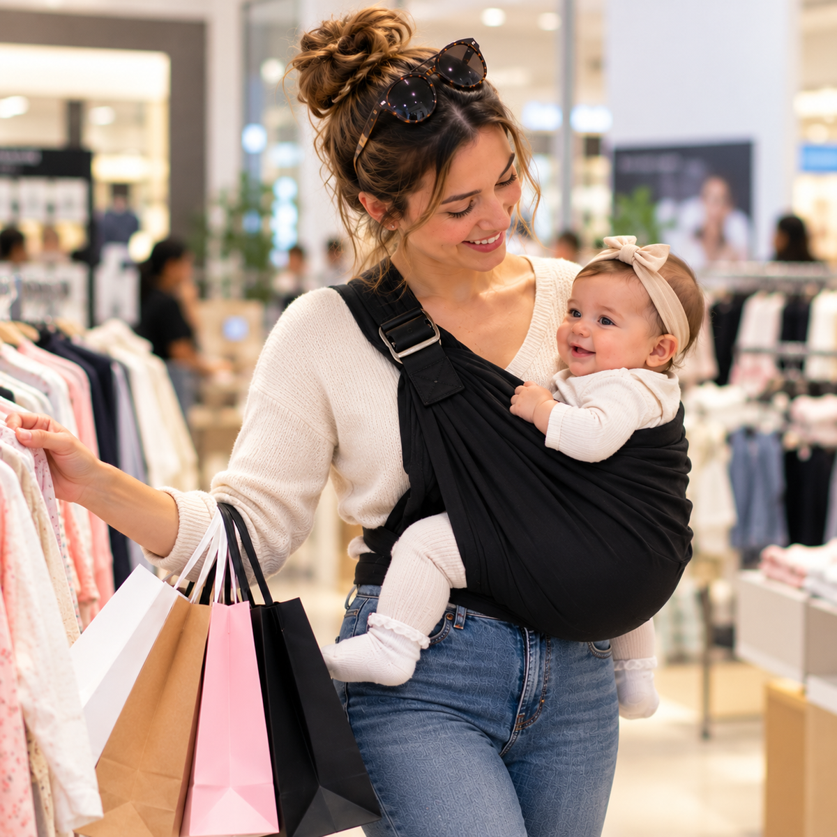 Soft & Comfortable Baby Sling Carrier