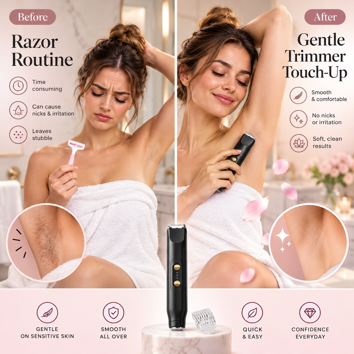 Velvet Smooth Bikini and Body Trimmer